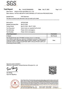 fep aqueous dispersion rohs